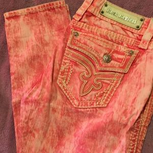 Rock Revival “Kai” cuff skinny